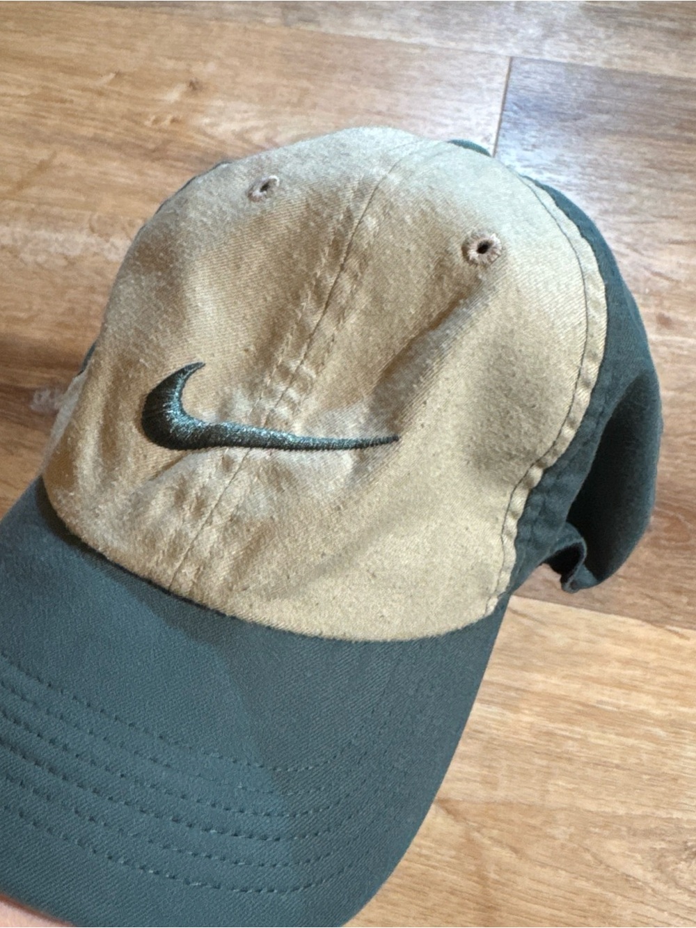 Nike Hat Cap Strap Back Mens Navy Orange Classic99 Dri-FIT Two Tone Embroidered